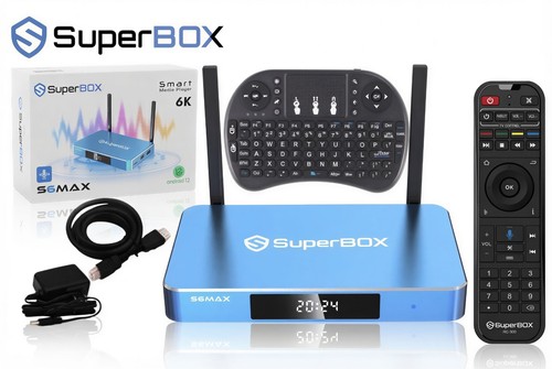 Superbox max android - s6, box