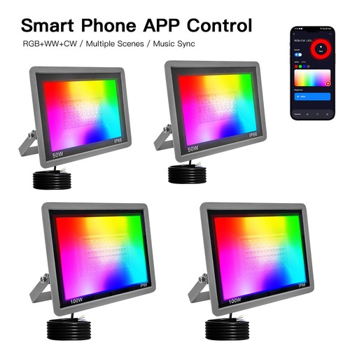 Proiettore led rgb cw - proiettore,