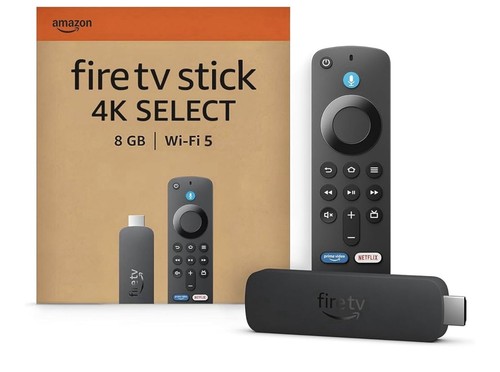 Amazon fire stick select - fire, 4k