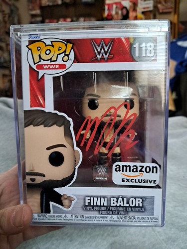 Wwe funko pop firmato finn - firmato,