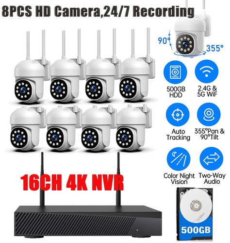 Telecamere ptz 16ch 4k - &, nvr