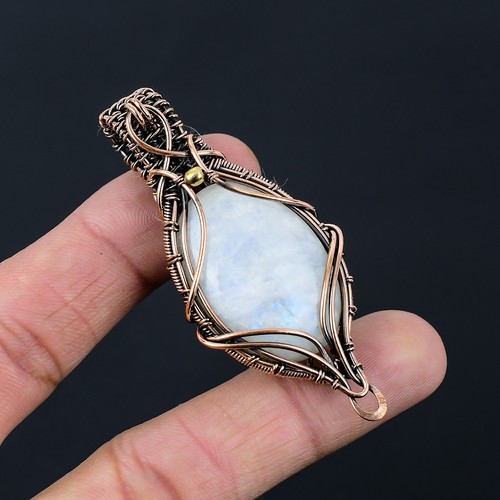 Pietra luna arcobaleno filo - di,