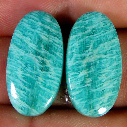 Coppia amazzonite naturale - coppia,