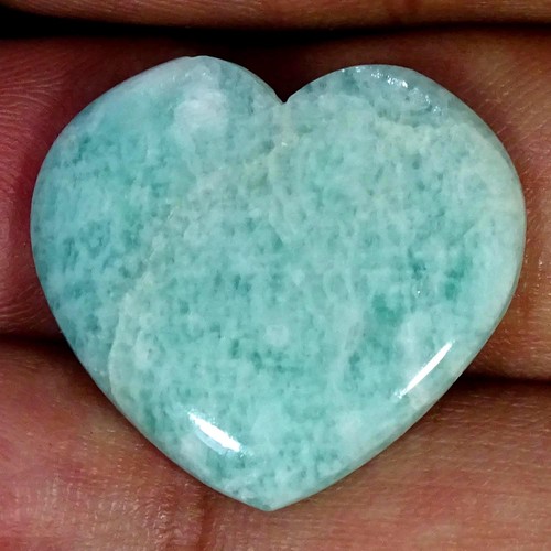 40cts cuore amazzonite - di,