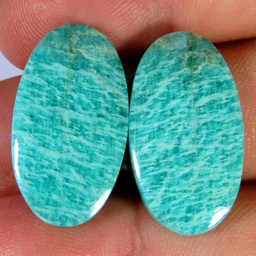Coppia amazzonite naturale - coppia,